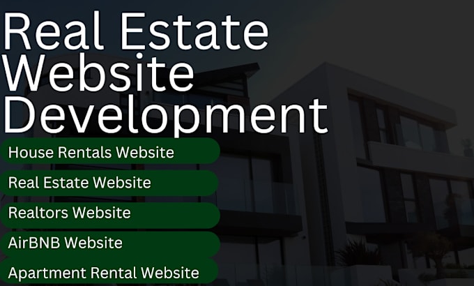 Gig Preview - Develop vacation rentals website, real estate and air bnb website