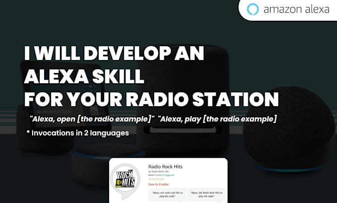 Gig Preview - Create a certified alexa skill for your radio station