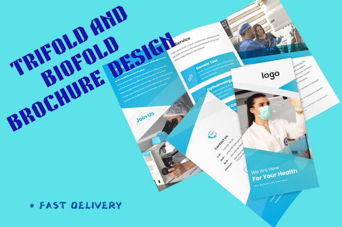 Gig Preview - Design professional trifold, bifold brochures and business catalog