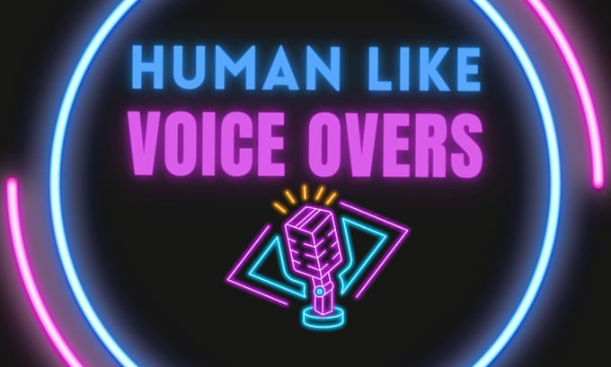 Gig Preview - Do ai human like text to speech voiceovers in different accents