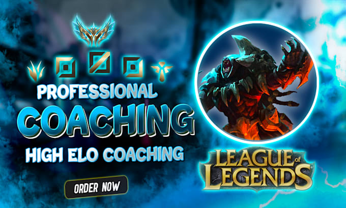 Gig Preview - Be your challenger jungle league of legends coach