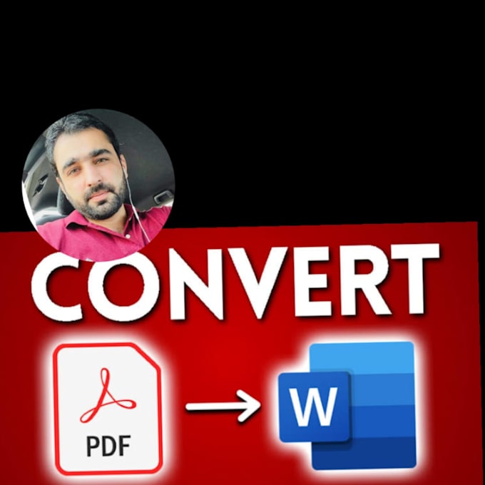 Gig Preview - Convert PDF to word ,google docs, powerpoint typing services