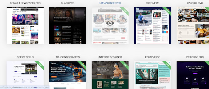 Gig Preview - Create magazine website by newspaper wordpress theme