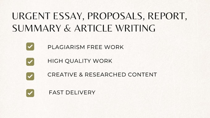 Gig Preview - Do essays in nursing, public health, literature, history and case studies essays