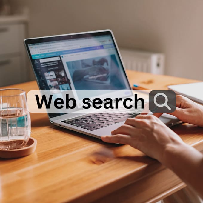 Gig Preview - Do web searching for your business