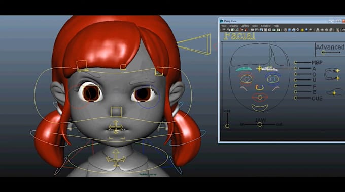 Bestseller - rig3d in maya, blender, ue5 control rig, face rig,expresions,lip sync,ik fk rig