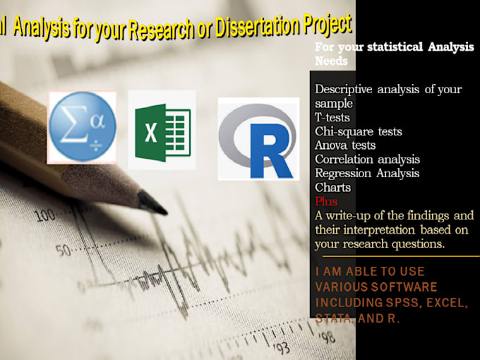 Gig Preview - Conduct a statistical analysis of your data