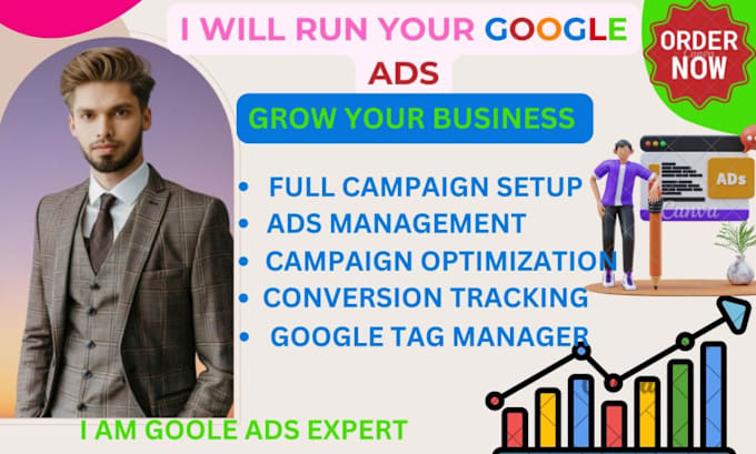 Bestseller - setup google ads, PPC campaign, search ads, call ads optimized and manage