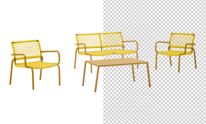 Gig Preview - Remove background from image, clipping path, photoshop retouching