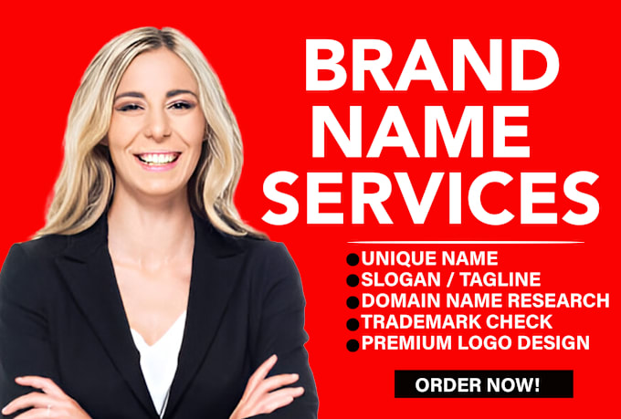 Bestseller - creatively design your business name, brand name, slogan, logo and company name