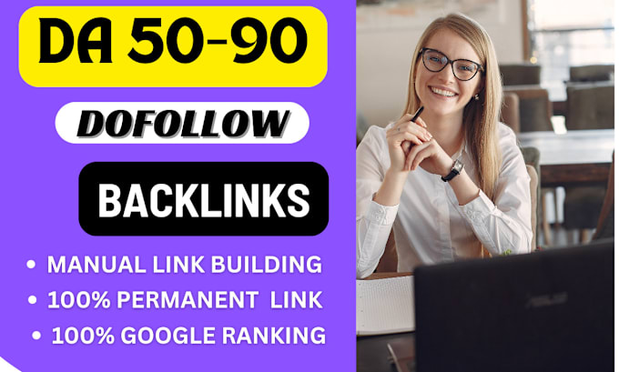 Gig Preview - Write high da guest posts link building with SEO dofollow backlinks