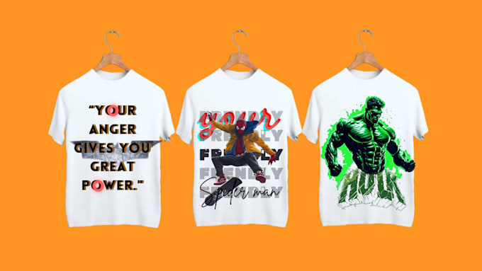 Gig Preview - Create awesome t shirt design in 6 hour