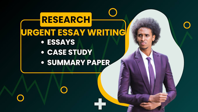 Bestseller - do urgent essay writing,research,case study, research summary paper,report essay