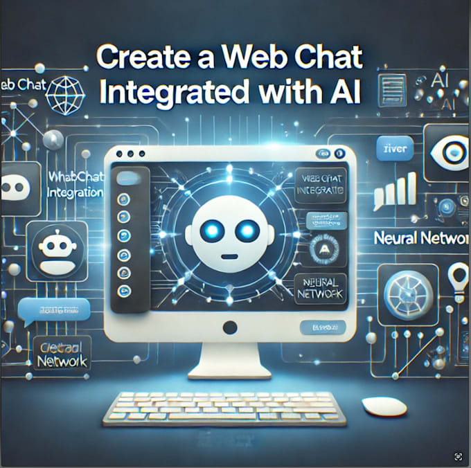 Gig Preview - Create an ai webchat for your site