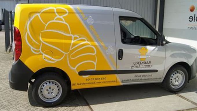 Gig Preview - Design car truck caravan bus trailer vehicle wrap, branding