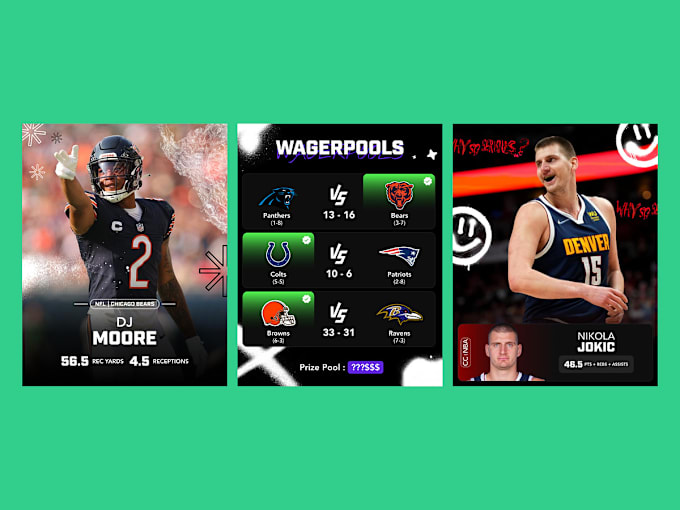 Gig Preview - Sport betting, fantasy sport, crypto sport, live sport app and website