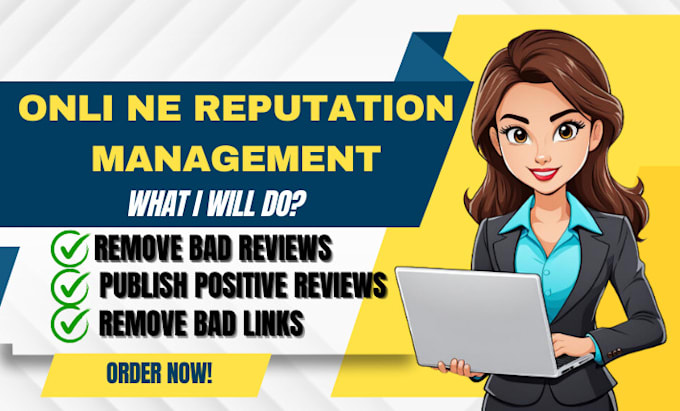 Gig Preview - Do online reputation management, ORM services to manage and protect your brands