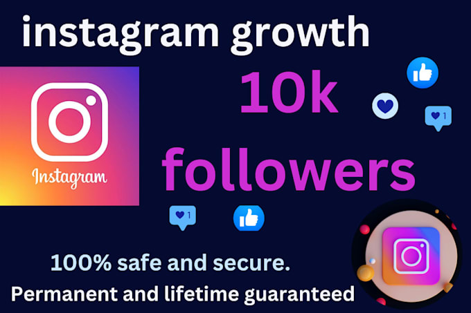 Gig Preview - Grow your instagram account followers organically