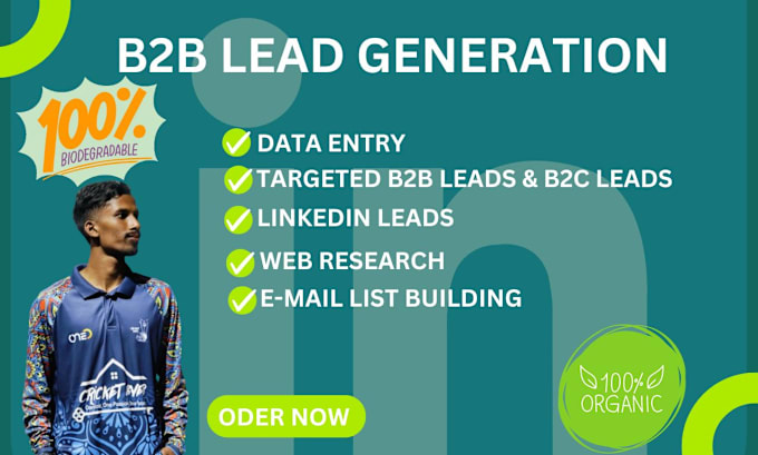 Bestseller - do targeted b2b lead generation linkedin leads contact email