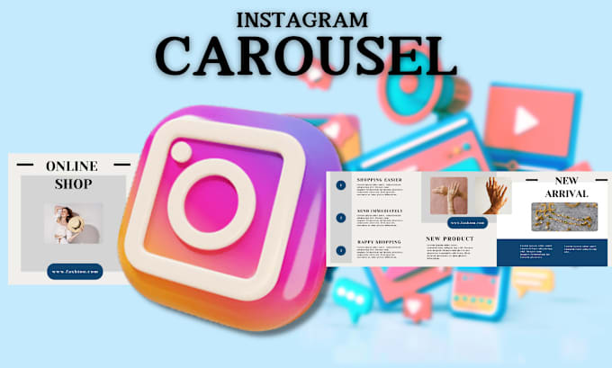 Gig Preview - Design eye catching instagram carousels for you