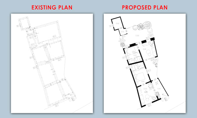 Gig Preview - Redesign your floor plan for short term rental, real estate, etc