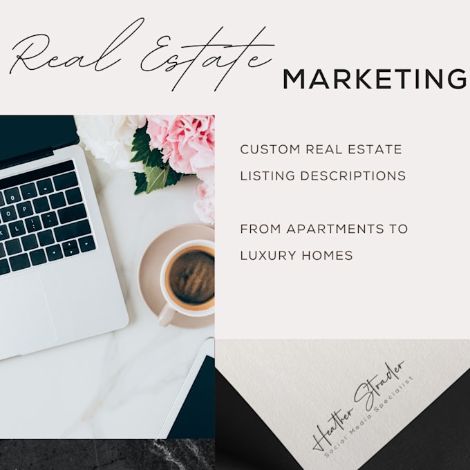 Gig Preview - Craft custom real estate descriptions that close the deal