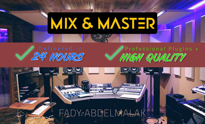 Bestseller - professionally mix and master your song in 24 hours