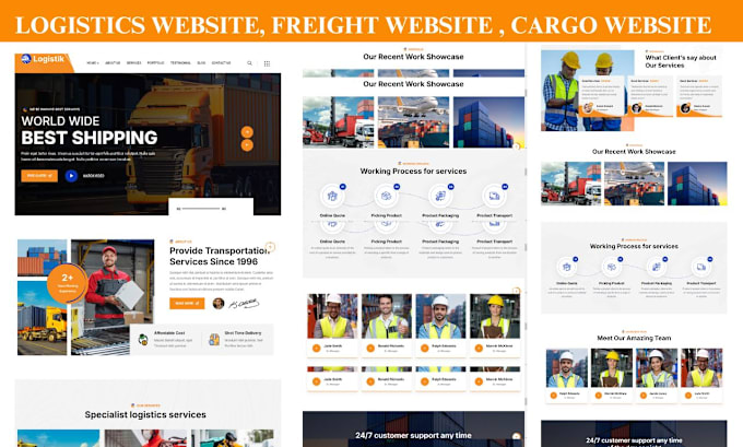 Bestseller - build logistics, trucking, dispatch, freight brokerage, moving company website