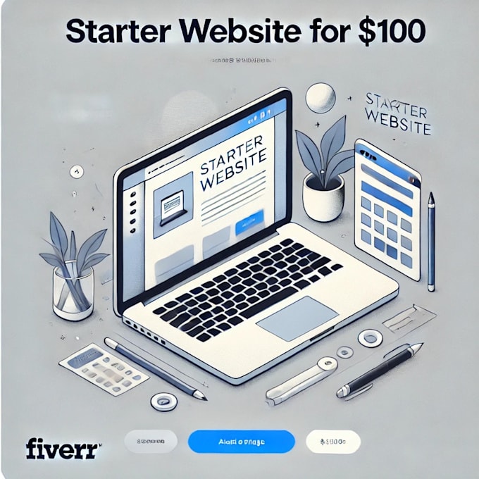 Gig Preview - Create a simple starter website for your business