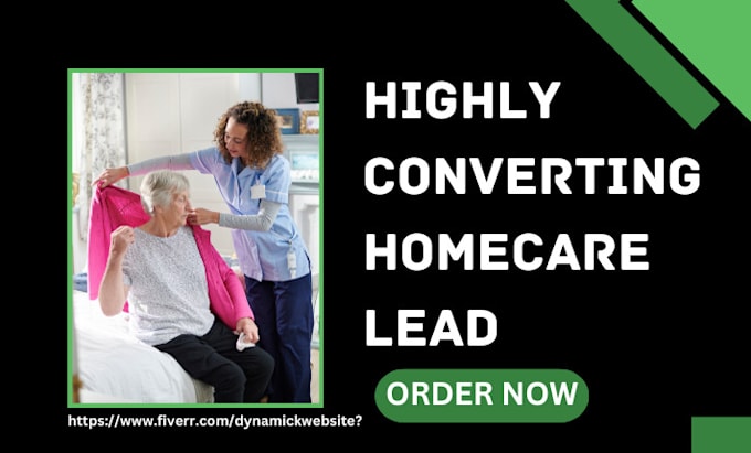 Gig Preview - Homecare lead home remodeling healthcare website construction hvac sales funnel