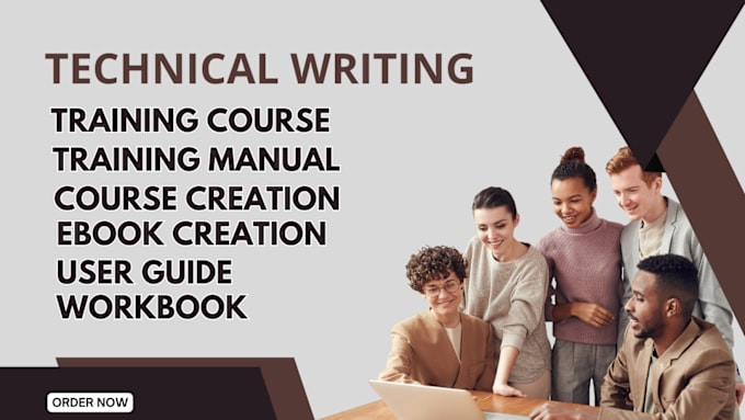 Gig Preview - Create training manual online course content, user guide, course curriculum