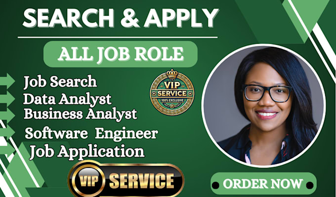 Gig Preview - Search and apply data analyst data science remote USA job application onsite job