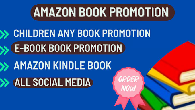 Gig Preview - Do amazon book promotion ebook marketing kindle book marketing amazon KDP ads