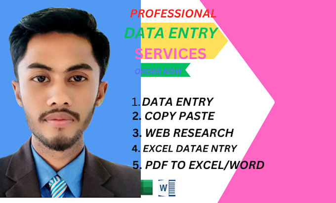 Bestseller - do data entry, copy paste, web research, excel data entry, PDF to excel