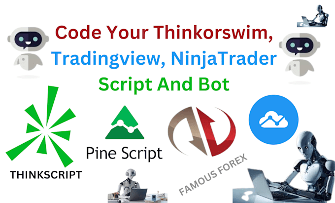 Gig Preview - Code your thinkorswim, tradingview and ninjatrader script and bot