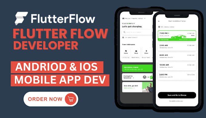 Gig Preview - Flutter flow an eye catchy flutter app, flutter flow app and trendy flutterflow