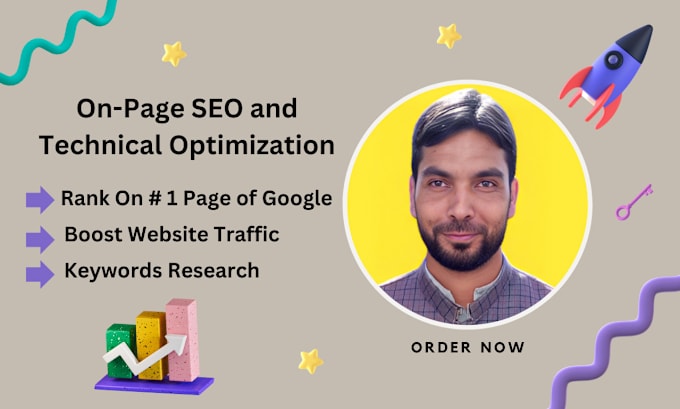 Gig Preview - Do onpage SEO and technical optimization for wordpress site