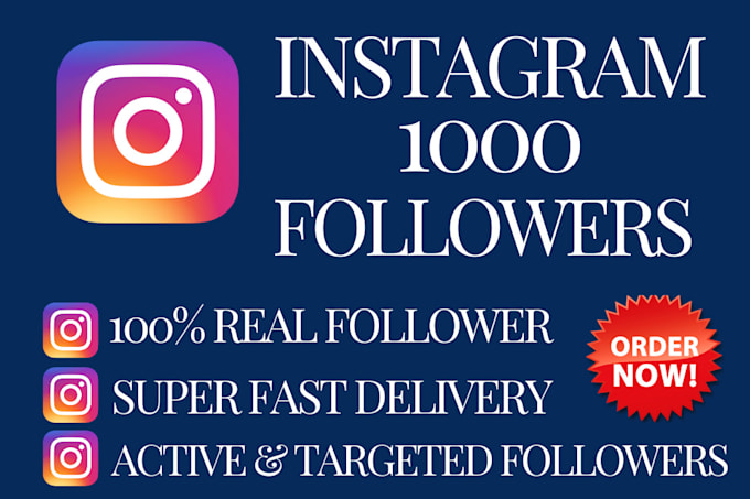 Gig Preview - Buy 10k instagram followers fast