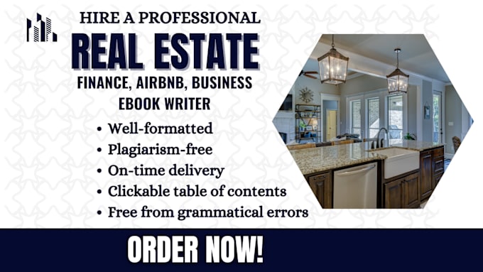 Gig Preview - Write real estate ebook, airbnb, business, finance book and ebook ghostwriter