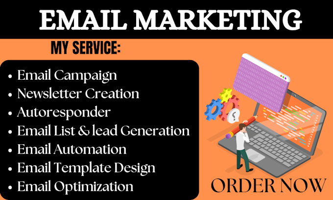 Gig Preview - Create monthly email marketing campaigns  klaviyo flow ominisend ghl automation