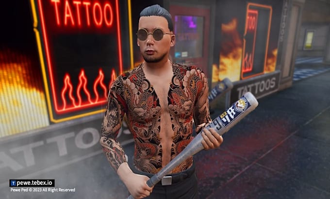 Gig Preview - Create customized gta fivem ped, custom gta 5 fivem ped, fivem clothing,