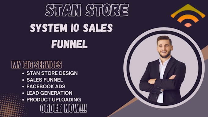 Gig Preview - Stan store marketing for stan store systeme io sales funnel stan store marketing