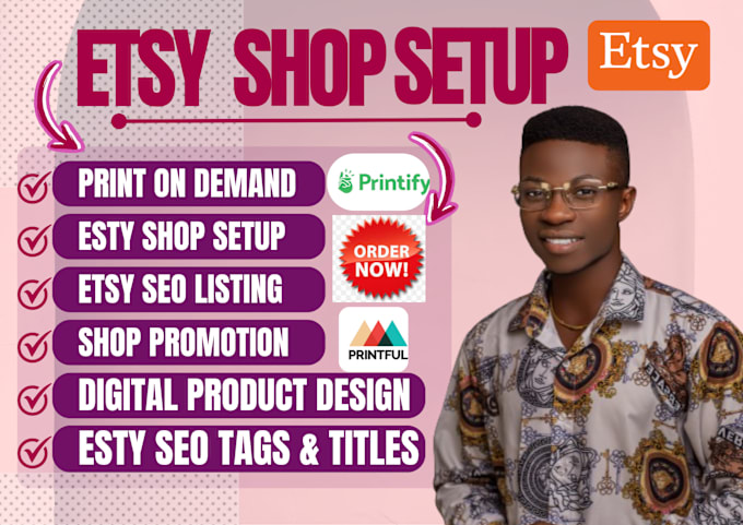 Gig Preview - Boost etsy shop sales with effective SEO with listings engaging digital products