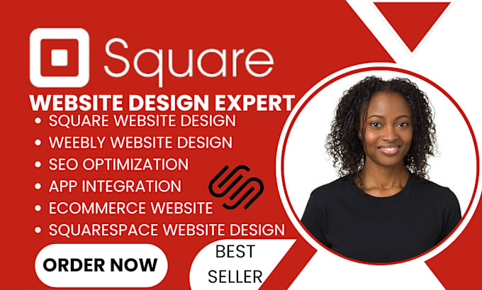 Bestseller - square design square website redesign weebly website squarespace square online