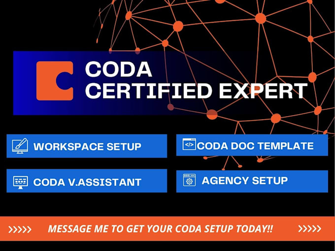 Gig Preview - Build a customized coda workspace for your business