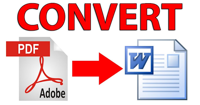 Gig Preview - Convert PDF to word