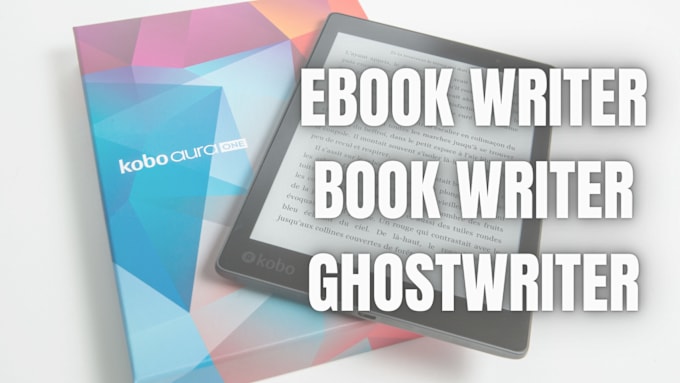 Gig Preview - Amazon kdp book writer ebook writer ebook ghostwriter book editor ghostwriter