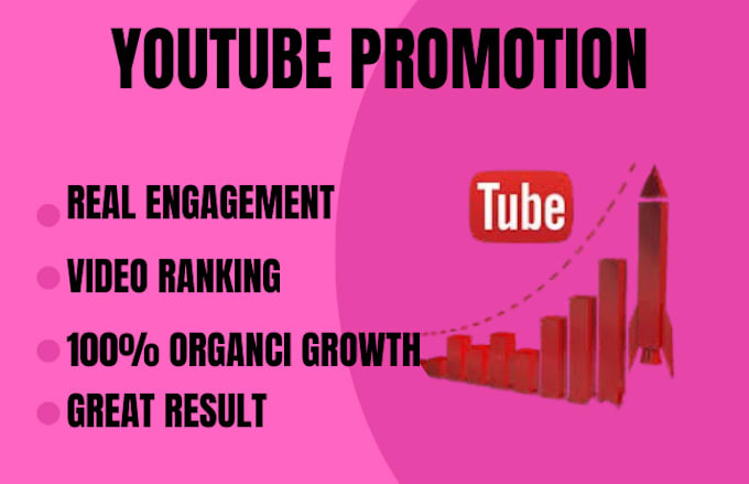 Bestseller - do youtube video promotion for channel growth