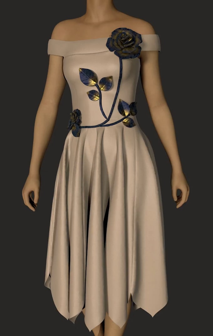 Gig Preview - Design custom 3d clothing, shoes, and accessories for your second life avatar