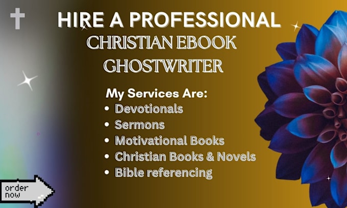 Gig Preview - Be your christian ebook ghostwriter, daily devotional book writing, sermon book